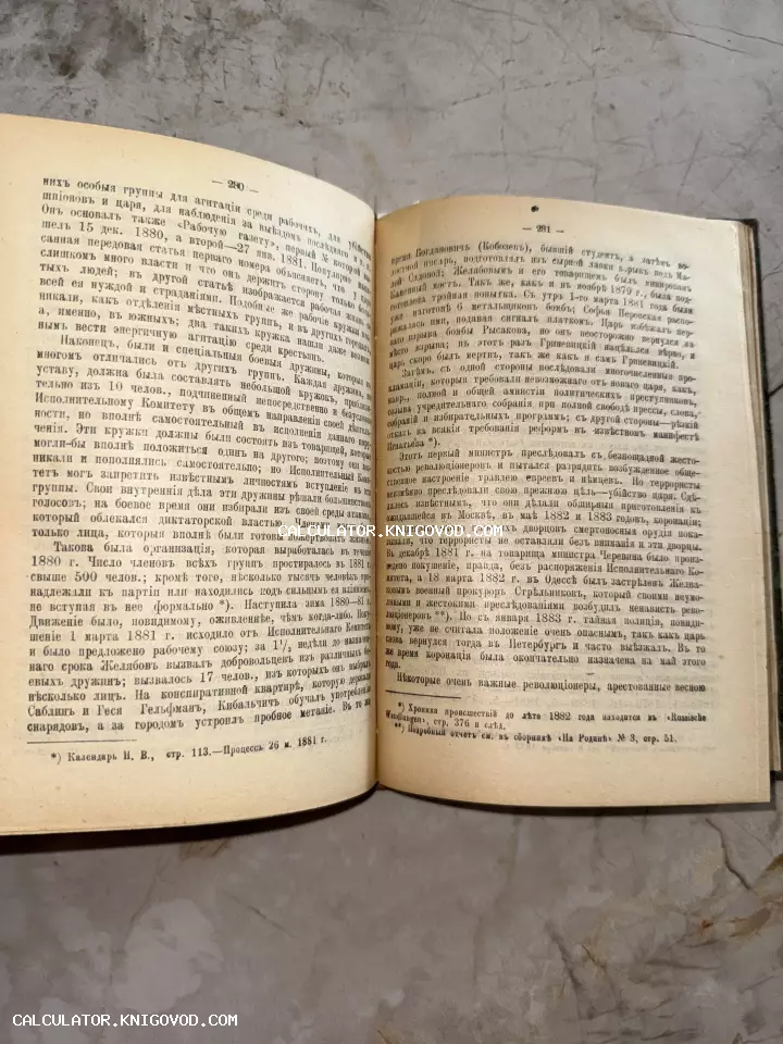 Разворот старинной книги с текстом на дореволюционном русском языке, страницы 230 и 231.
