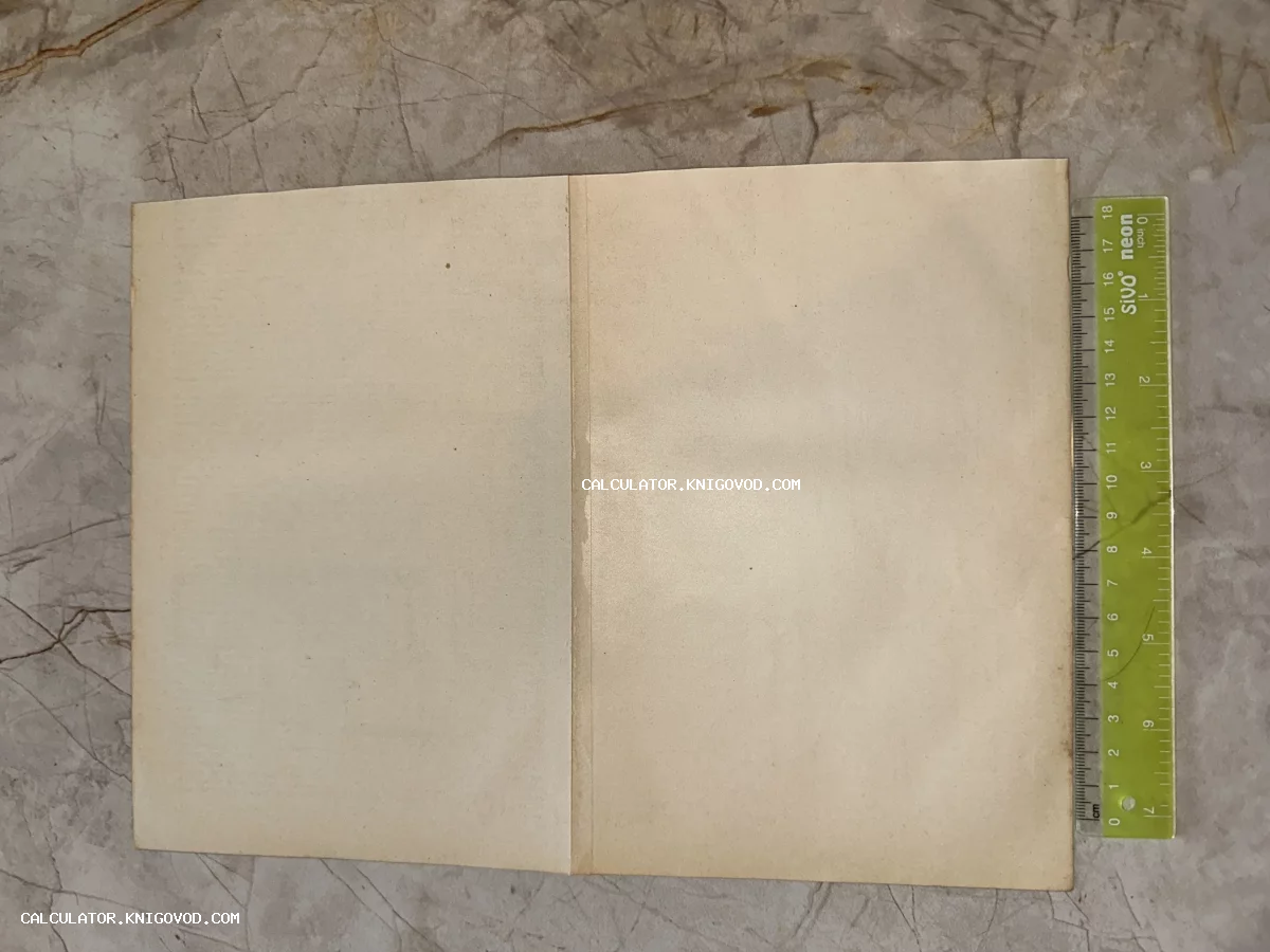 Разворот старинной пожелтевшей бумаги с вертикальным сгибом, лежащий рядом с измерительной линейкой на каменной поверхности.